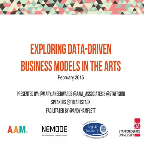 Exploring the barriers to developing data-driven business models in the creat...