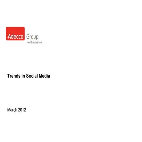Digital Trends March 2012