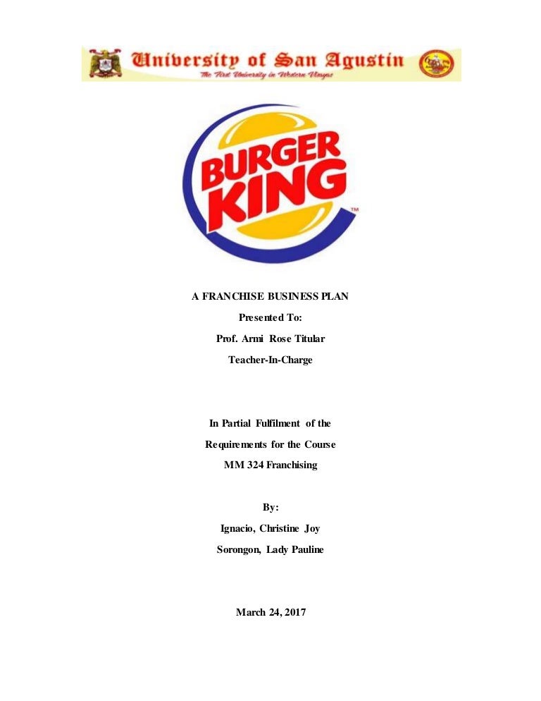 kfc business plan pdf download