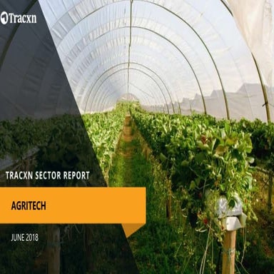 Tracxn - AgriTech Startup Landscape