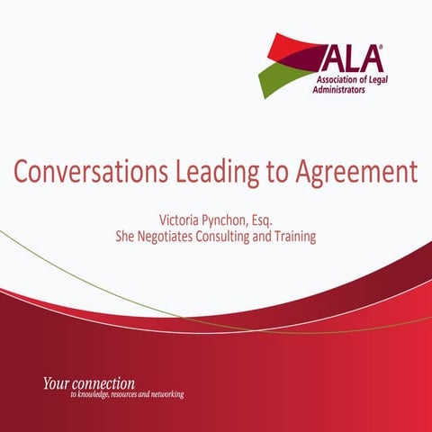 Conversations Leading to Agreement