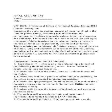 FINAL ASSIGNMENTName___________________Date_________________.docx