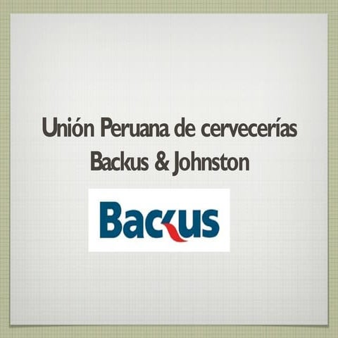 Backus 1-1 (1) | PPTX