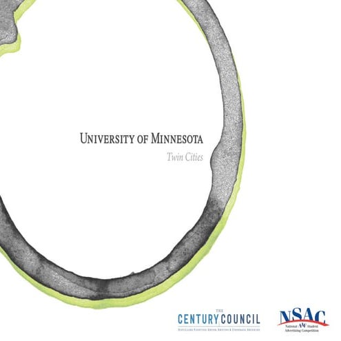 Century Council Plans Book 2008/2009 - U of M