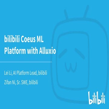 Building an Efficient AI Training Platform at bilibili with Alluxio