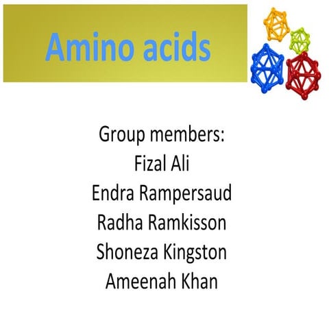 amino acids