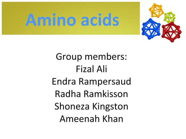amino acids