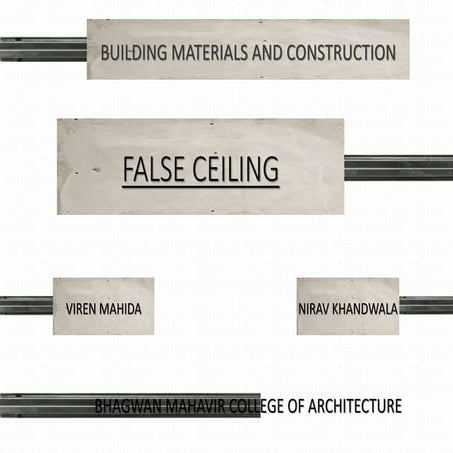 False ceiling 