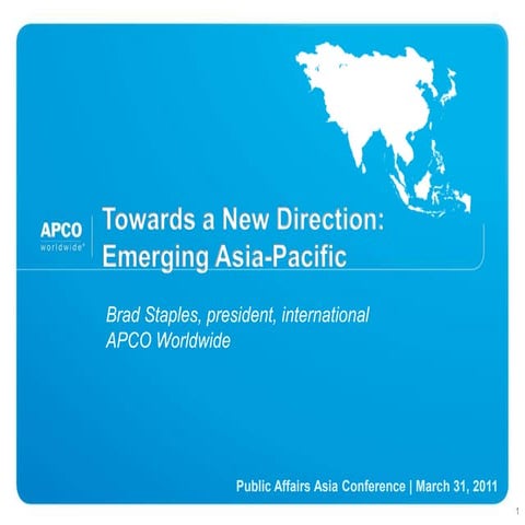 Module 2A Opportunities and challenges of doing business in Asia ...