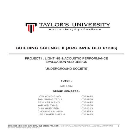 Final bscience report compilation