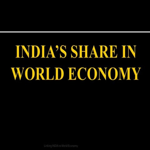 india position in world economy