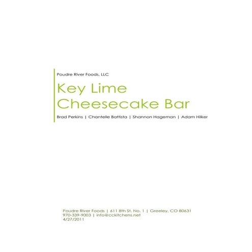 Full business plan for a small company