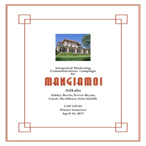 Ad campaign planbook