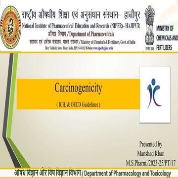 CARCINOGENICITY, CARCINOGENES, CANCER AND FACTORS