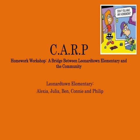 Final carp presentation