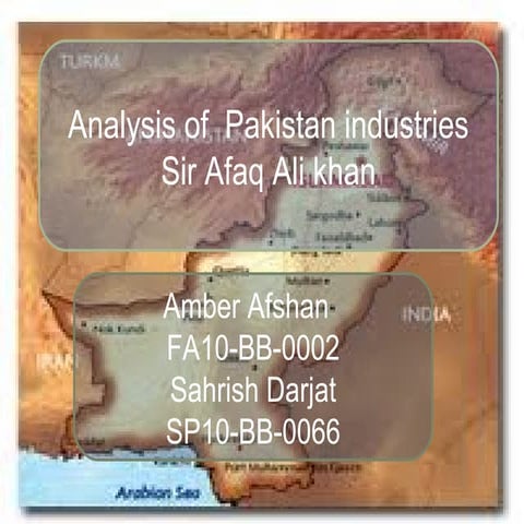 Overview of Pakistani Cement Industry | PDF