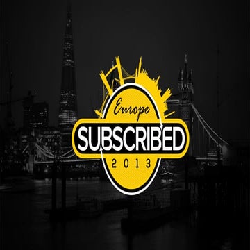 Subscribed 2013 Europe: CEO's Keynote