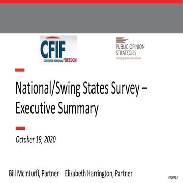 CFIF National Survey Executive Summary | PDF