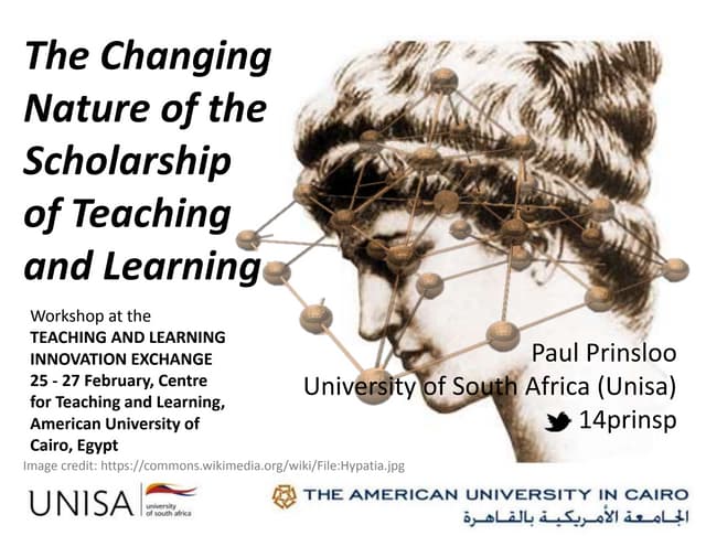 The Changing Nature of the Scholarship of Teaching and Learning