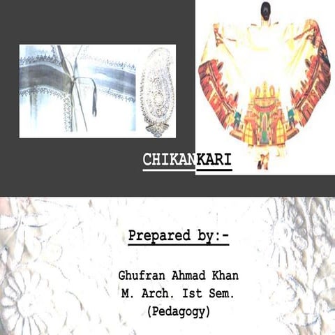 Chikankari