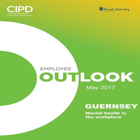 Findings from the CIPD Mental Health Survey