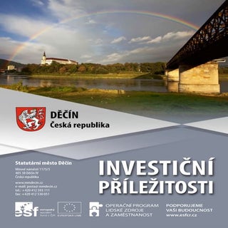 Investiční příležitosti města Děčín