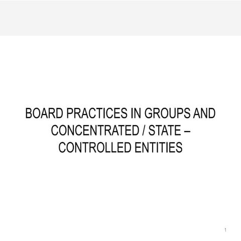 Board Issues Controlling Shareholders