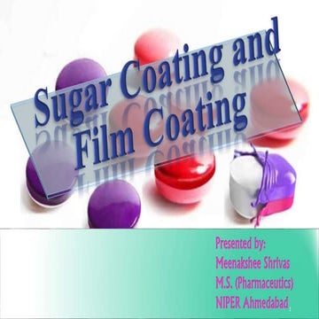  Coating of Pharmaceutical Tablet