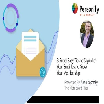 8 Super Easy Tips to Skyrocket Your Email List to Grow Your Membership