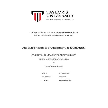 Final comparative essay (print)