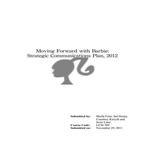 External Communication Plan