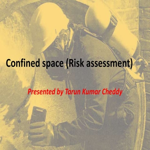 Confined Space Presentation University of Technology,Mauritius