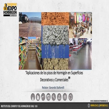  Aplicaciones comerciales de pisos de hormigón