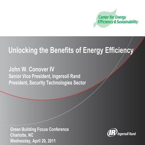 Unlocking the benefits of Energy Efficiency