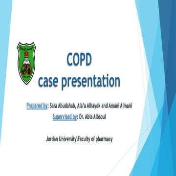 COPD case presentation 