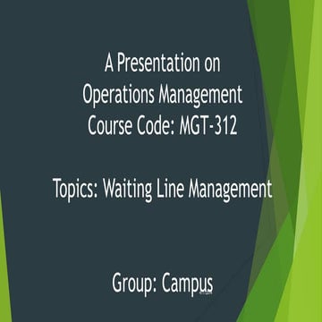 Waiting Line Management Problem Solution, Writer Jacobs (1-15)