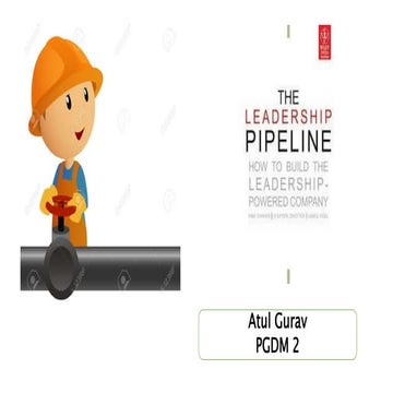 The Leadership Pipeline