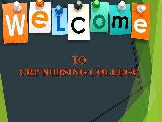 CRP Nursing College presentation 2018