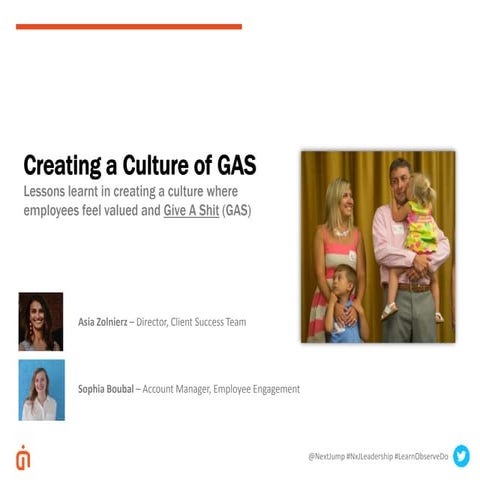 Creating a Culture of GAS