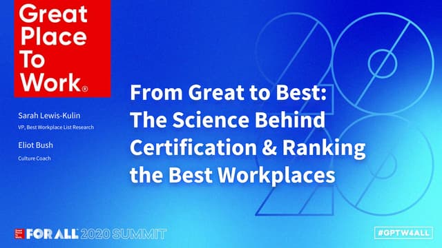 Culture U certification and lists 2020 