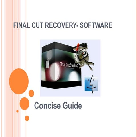 Final cut recovery 