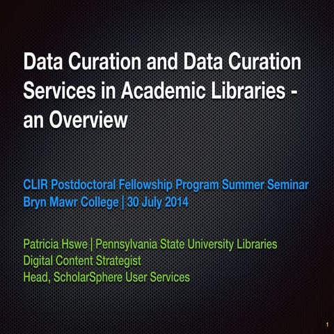 Final data presentation_clir_july2014