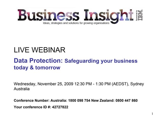 Data Protection Presentation