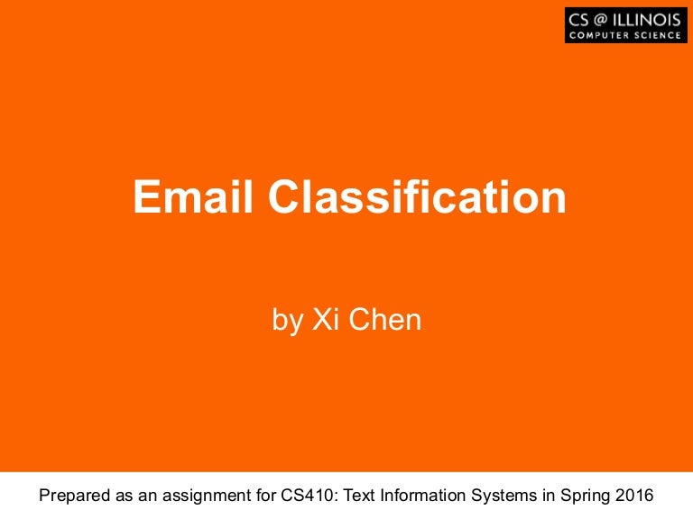 Email Classification