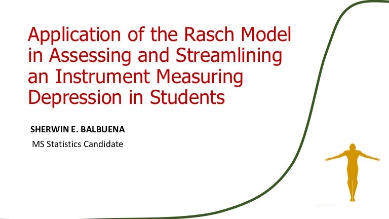 Application Of The Rasch Model In Assessing And Streamlining An Instr Application Of The Rasch Model In Assessing And Streamlining An Instr