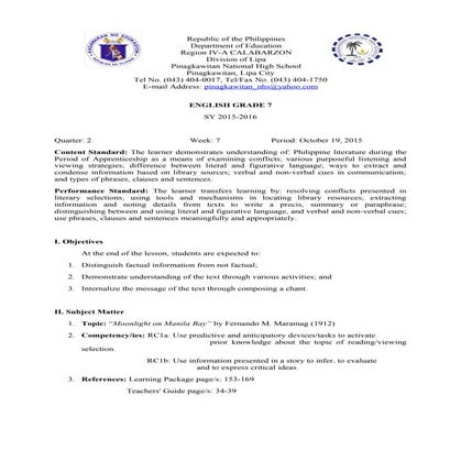 Moonlight on Manila Bay by Fernando M. Maramag