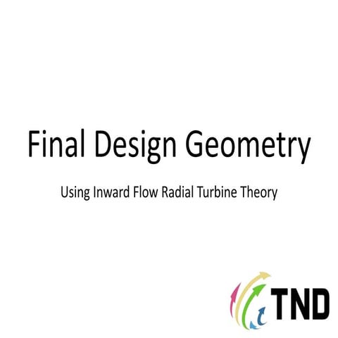 Final Design Geometry Selection