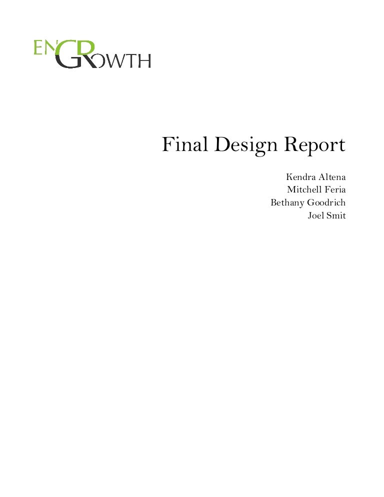 Final Design Report
