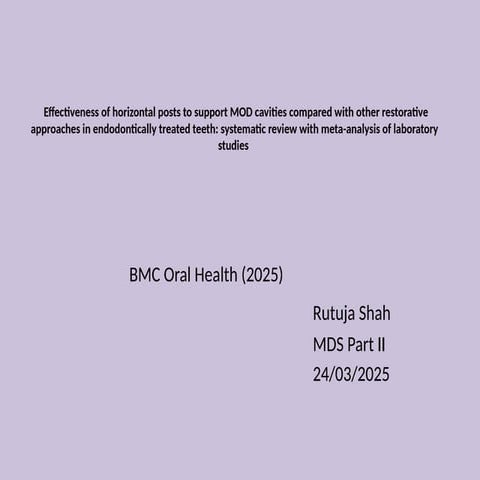 Comprehensive Clinical Case Study on Chronic Periapical Abscess in ...