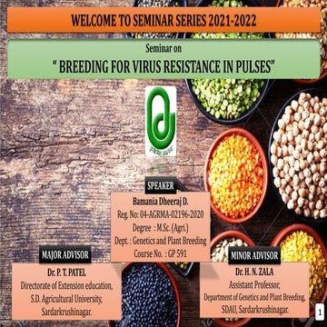BREEDING FOR VIRUS RESISTANCE IN PULSES.pptx